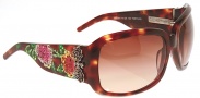 Ed Hardy EHS 001 Skull and Roses Sunglasses - Tortoise