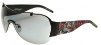 Ed Hardy EHS 003 Japan Sunglasses - Black