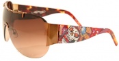 Ed Hardy EHS 003 Japan Sunglasses - Cocoa