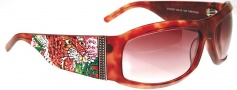 Ed Hardy EHS 007 Alive Aware Sunglasses - Tortoise