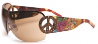 Ed Hardy EHS 027 Pin Up 2 Sunglasses Sunglasses - Tortoise