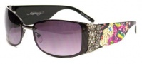 Ed Hardy EHS 028 Medusa Sunglasses - Black