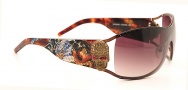 Ed Hardy EHS 045 Death or Glory Los Angeles Sunglasses - Cocoa