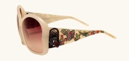 Ed Hardy EHS 049 Butterflies Sunglasses - Pearl