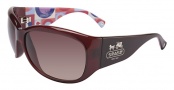 Coach Aubrey S616 Sunglasses - 614 Burgundy