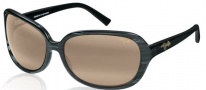 Maui Jim Rainbow Falls - 225 Sunglasses - H225-02 Black / HCL
