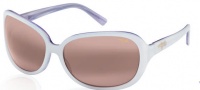 Maui Jim Rainbow Falls - 225 Sunglasses - R225-05 White Pearl / HCL