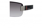 Gucci 2851/S Sunglasses - 0V81 Ruthenium Black (PT gray gradient lens)
