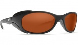Costa Del Mar Frigate Sunglasses Matte Black Sunglasses - Copper / 580P