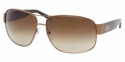 Prada PR 61LS Sunglasses Sunglasses - 8AE6S1 Tobacco / Brown Gradient