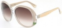 Fendi FS 5012 Sunglasses - 108 Pearl / Brown Gradient