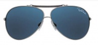 Roberto Cavalli Cercione Sunglasses - OJ06 Silver / Green