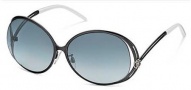 Roberto Cavalli Onfale Sunglasses - O166 Gunmetal / Gray Gradient