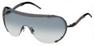 Roberto Cavalli Eva Sunglasses - O731 Black Dark Ruthenium / Gray Gradient