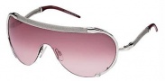 Roberto Cavalli Eva Sunglasses - OE98 Silver / Bordeaux Gradient