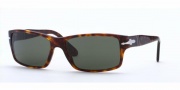 Persol PO 2761S Sunglasses Sunglasses - (24/31) Havana / Crystal Green