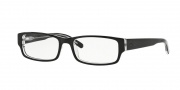 Ray-Ban RX 5069 Eyeglasses Eyeglasses - (2034) Top Black on Transparent Demo Lens