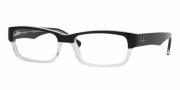 Ray-Ban RX 5163 Eyeglasses - (2034) Top Black on Transparent Demo Lens(Discontinued Color NLA)