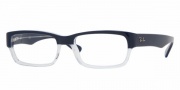 Ray-Ban RX 5163 Eyeglasses - (2366) Top Azure Transp. On Crystal Demo Lens (52 size ONLY) (Discontinued Color NLA)