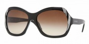 Versace VE4183B Sunglasses - GB1/13 Shiny Black / Brown Gradient