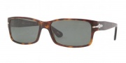 Persol PO 2803S Sunglasses Sunglasses - (95/31) Black / Crystal Green