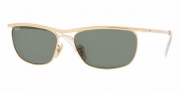 Ray-Ban RB3385 Sunglasses Olympian II Deluxe  Sunglasses - 001 Arista / Crystal Green