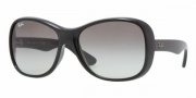 Ray-Ban 4139 Sunglasses Sunglasses - 601/8G Black / Gray Gradient