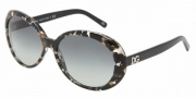 Dolce & Gabbana 4076 Sunglasses - 16278G Black / Gray Gradient