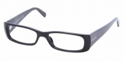 Prada PR 17LV Eyeglasses Eyeglasses - (1AB1O1) Gloss Black