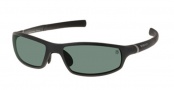 Tag Heuer 27 Sunwear 6008 Sunglasses - Black / Polarized Green Precision Lenses