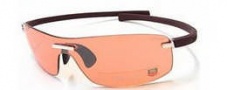 Tag Heuer Rimless Curve 5101 Sunglasses (Zenith) Sunglasses - 206 Orange / Brown Lenses