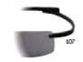 Tag Heuer Rimless Curve 5104 Sunglasses (Zenith) Sunglasses - 104 Plum / Gray Gradient Lenses