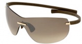 Tag Heuer Rimless Curve 5109 Sunglasses (Zenith) Sunglasses - 109 White / Gray Lenses