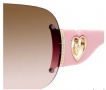 Juicy Couture Day for Night Sunglasses - 01K9 Almond Pink (RN brown pink lens)