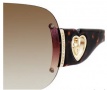 Juicy Couture Day for Night Sunglasses - 03YG Shiny Light Gold (YY brown gradient lens)
