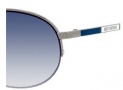 Juicy Couture Whimsy Sunglasses - 06LB Shiny Ruthenium (XO navy gradient lens)