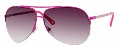 Juicy Couture Tuxedo Sunglasses - 0DM7 Hot Pink (YY brown gradient lens)