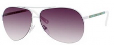 Juicy Couture Tuxedo Sunglasses - 0DW1 White (YY brown gradient lens)