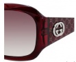 Gucci 3102/N/S Sunglasses - 0GTF Burgundy (FM brown violet shaded lens)
