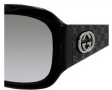 Gucci 3102/N/S Sunglasses - 0D28 Shiny Black (LF gray gradient lens)