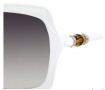 Gucci 3131/S Sunglasses Sunglasses - 0VK6 White (LF gray gradient lens)