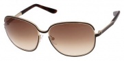 Tom Ford 0117 - Delphine Sunglasses - 28F Brown - Rose Gold / Brown Gradient
