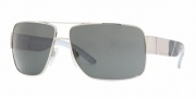 Burberry BE3040 Sunglasses Sunglasses - 100587 Silver / Gray