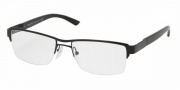 Prada 74LV Eyeglasses Eyeglasses - 1BO1O1 Matte Black