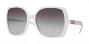 Burberry 4067 Sunglasses Sunglasses - 318311 White / Gray Gradient