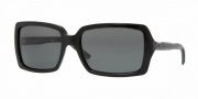 Burberry 4075 Sunglasses Sunglasses - 300187 Shiny Black / Gray