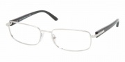 Prada PR 60MV Eyeglasses Eyeglasses - 7BN1O1 Silver/Black