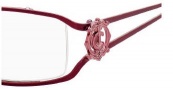 Juicy Couture Bess Eyeglasses Eyeglasses - 01D7 Burgundy Pink