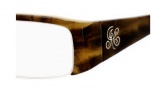 Juicy Couture Brainstorm Eyeglasses  Eyeglasses - 0JPZ Black Horn