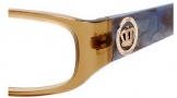 Juicy Couture Eva Eyeglasses Eyeglasses - 01C9 Brown Lavender Horn